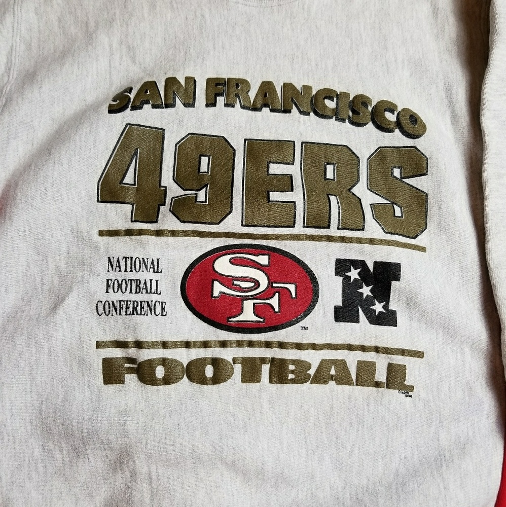 San Francisco 49ers Mens Sweatshirt Size Large